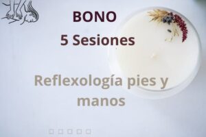 bono de 5 sesiones de masajes